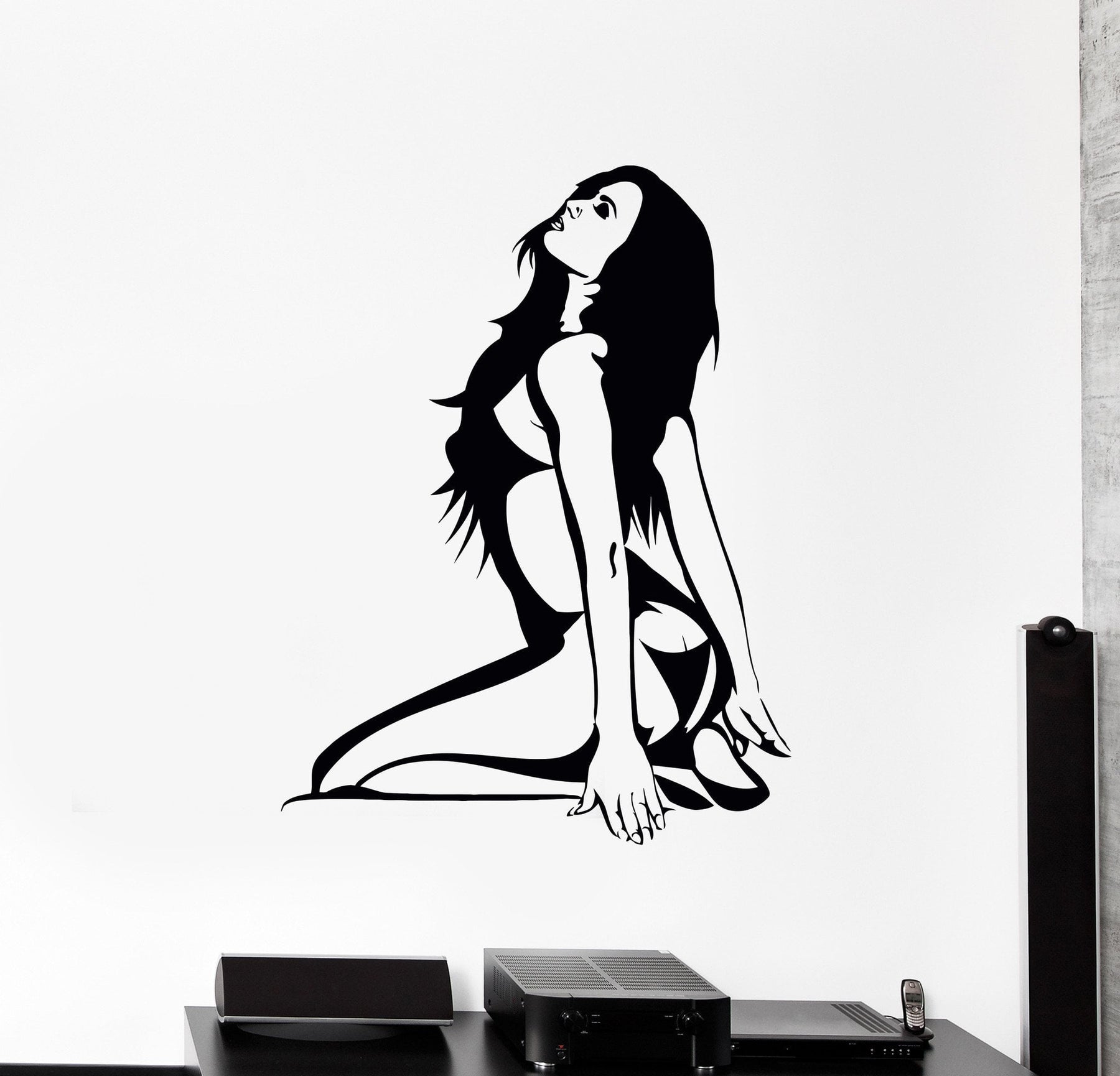 Naked Girl Decals